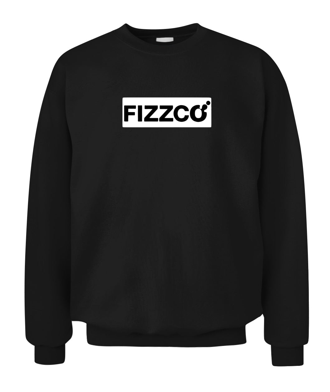 Black Fizzco Logo Crewneck Sweatshirt 